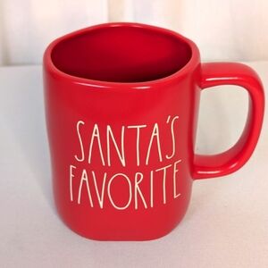 Rae Dunn Santa's Favorite Coffee Tea Cup Mug by Magenta NWOT